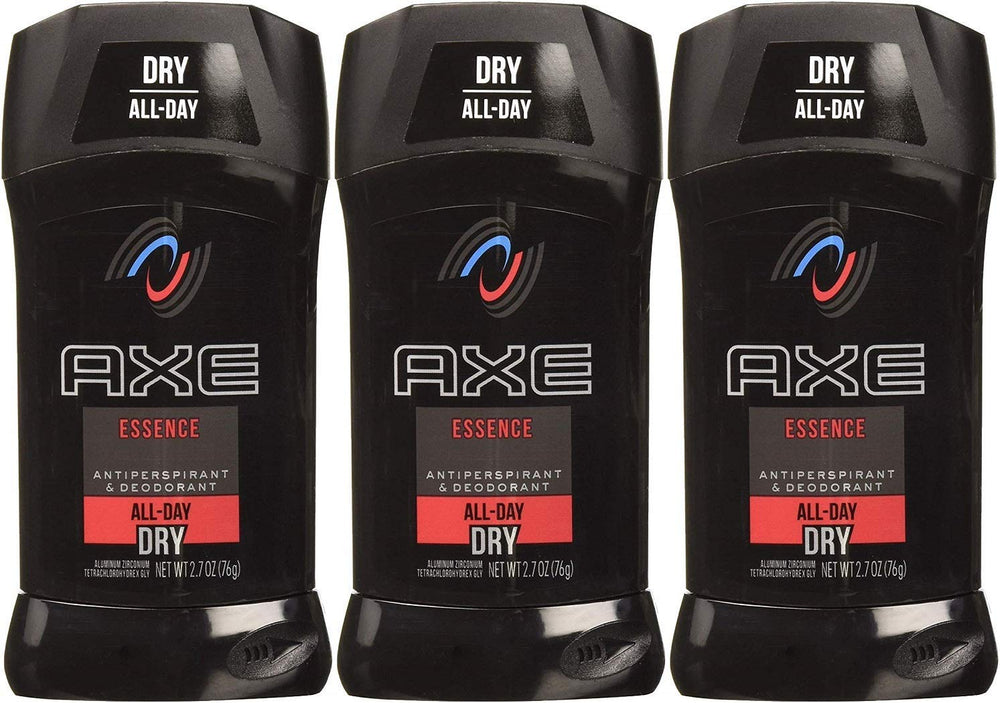 AXE Essence Déodorant Stick, visuel montrant application facile et fraîcheur durable