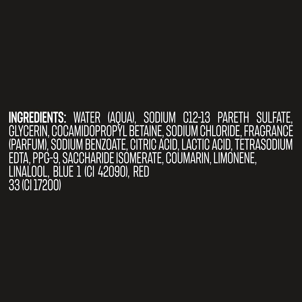 AXE Excite 32oz bottle uses recycled plastic for sustainable grooming.