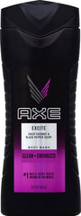 AXE Excite: mousse dense pour une douche riche et rafraîchissante.