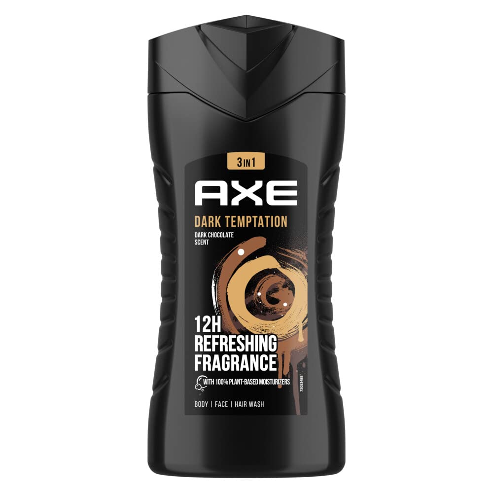 AXE Dark Temptation, bouteille prête pour une douche énergisante