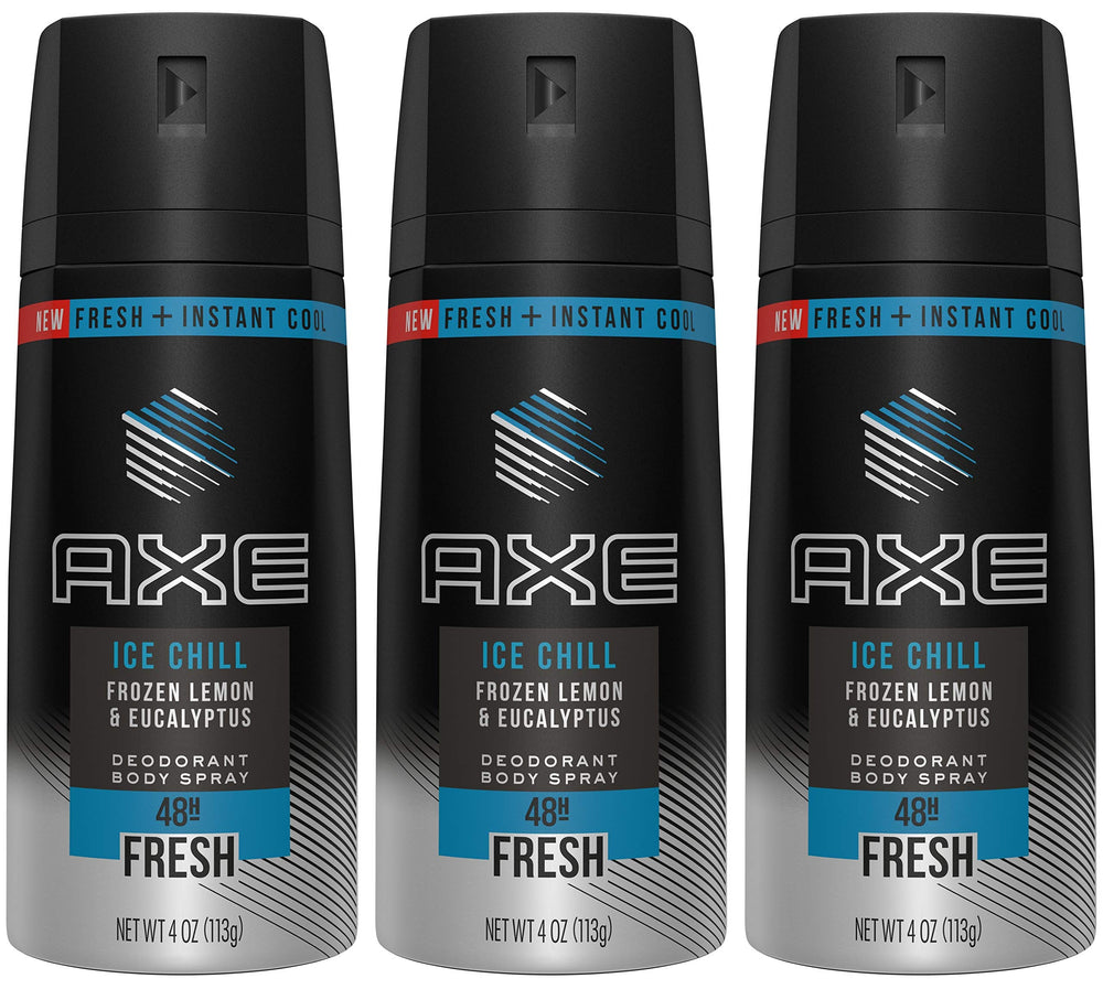 Axé Ice Chill - bouteille aérosol prête à rafraîchir rapidement