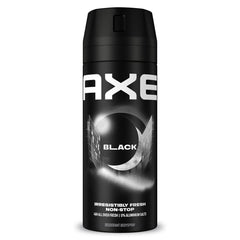 AXE Noir Nouvelle Édition 150 ml spray, flacon élégant pour une fraîcheur durable.