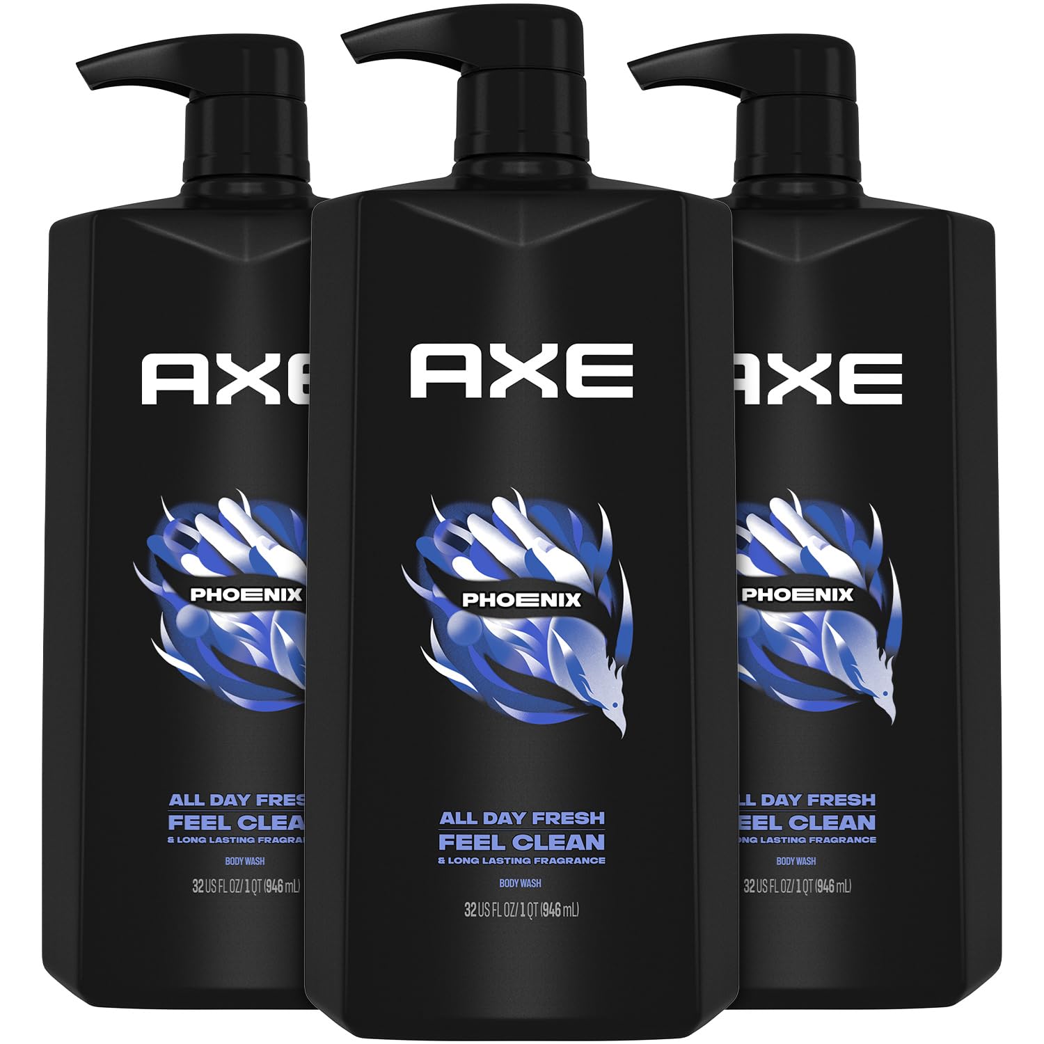 AXE Phoenix: bouteille-douche, fraîcheur durable pour toute la journée