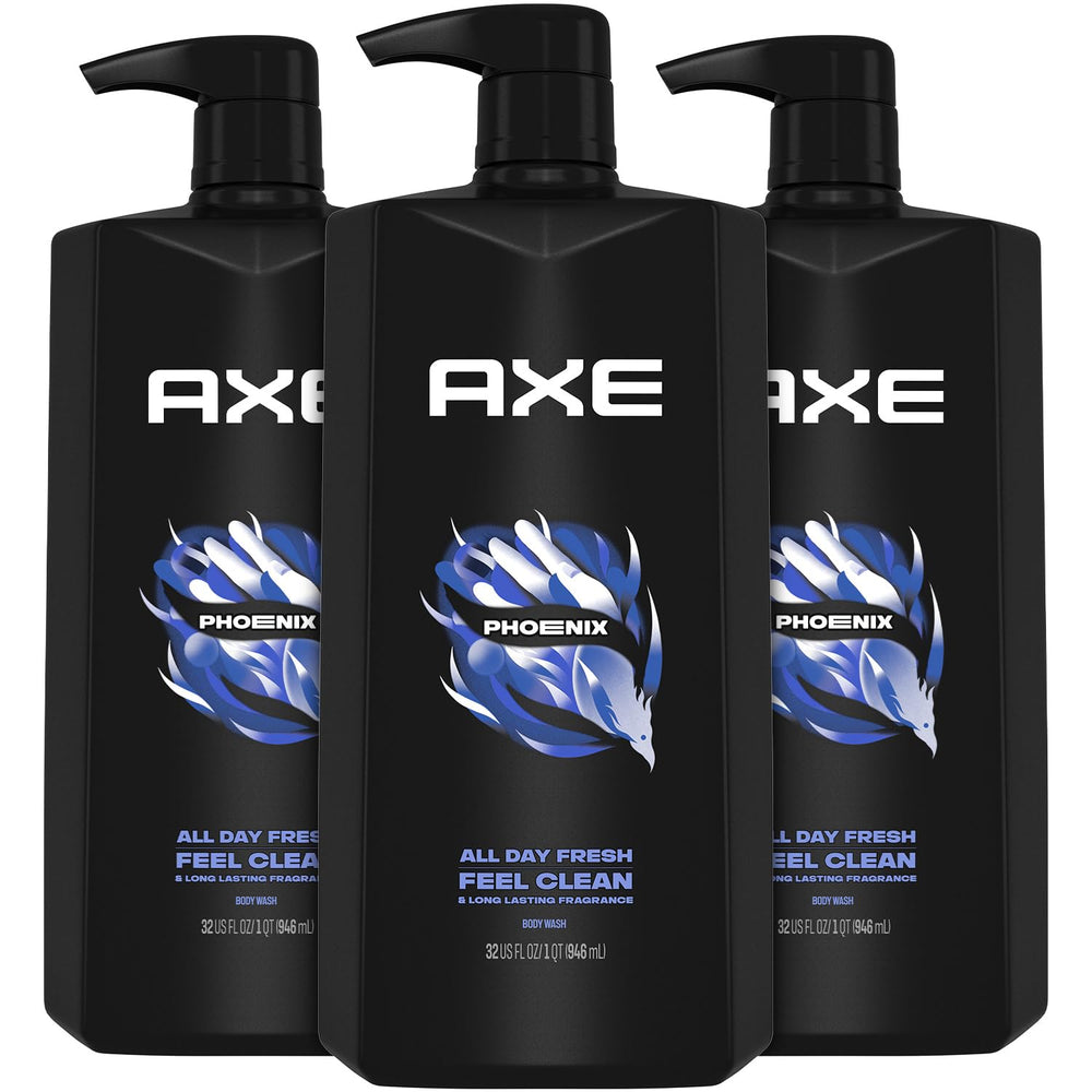 AXE Phoenix: bouteille-douche, fraîcheur durable pour toute la journée