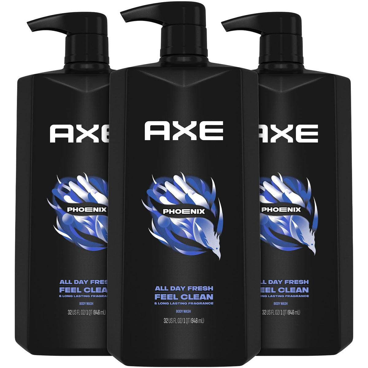 AXE Phoenix: bouteille-douche, fraîcheur durable pour toute la journée