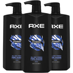 AXE Phoenix: bouteille-douche, fraîcheur durable pour toute la journée