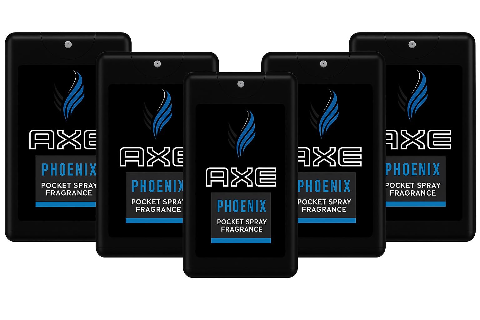 AXE Phoenix, flacon-pocket 0,57 oz, fraîcheur portable pour déplacement.