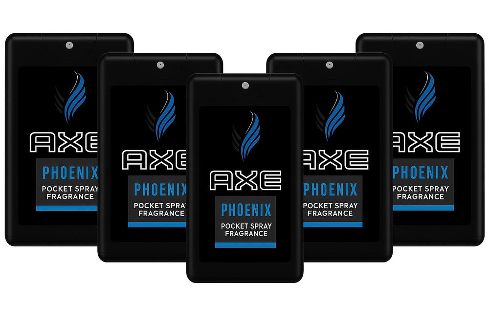 AXE Phoenix, flacon-pocket 0,57 oz, fraîcheur portable pour déplacement.