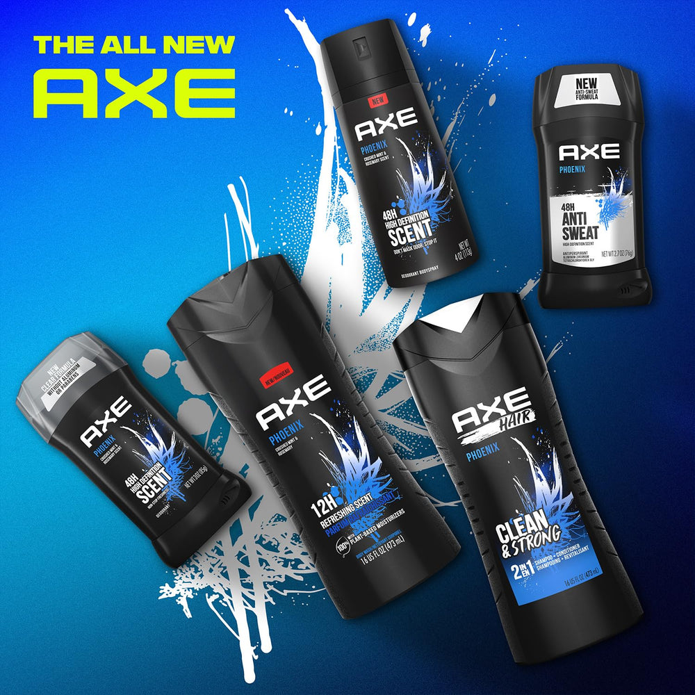 AXE Phoenix format compact: idéal pour le sac de sport.