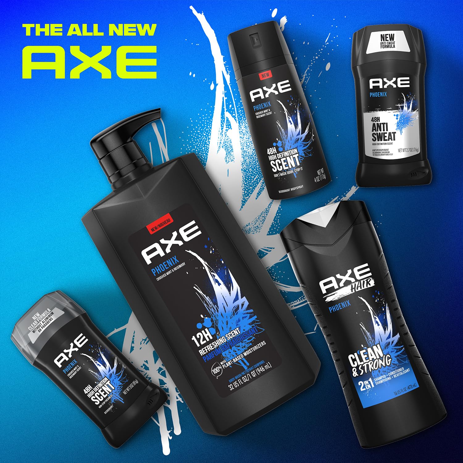 AXE Phoenix: fragrance menthe-romarin, parfum emblématique
