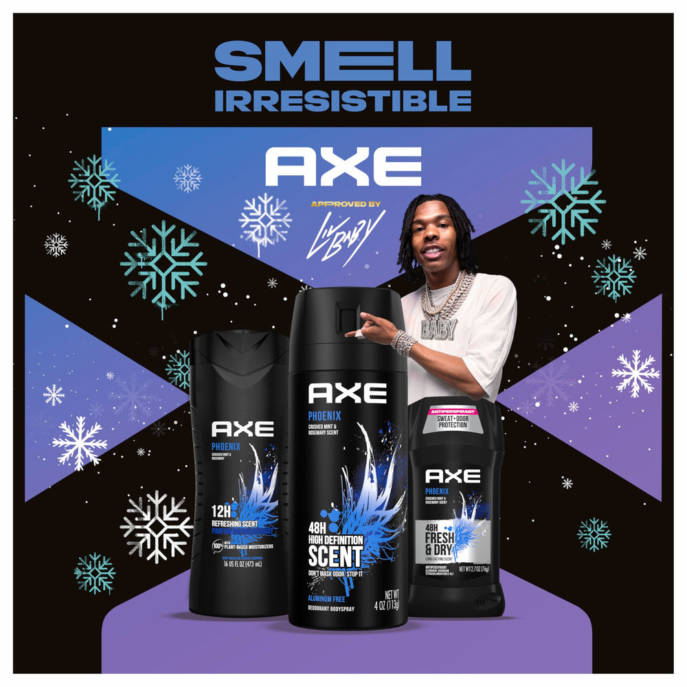 AXE Phoenix Fresh – coffret cadeau 3 pièces pour une routine complète.