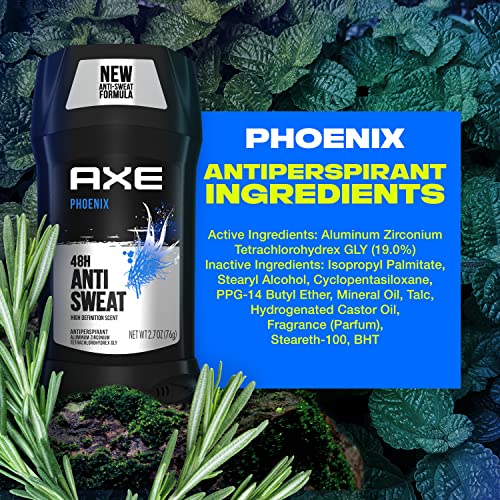Routine quotidienne AXE Phoenix, fraîcheur durable au quotidien.