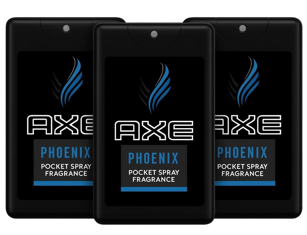 AXE Phoenix spray de poche compact pour retouches rapides et fraîcheur durable.