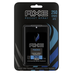 AXE Phoenix utilisation rapide en déplacement pour rester frais.