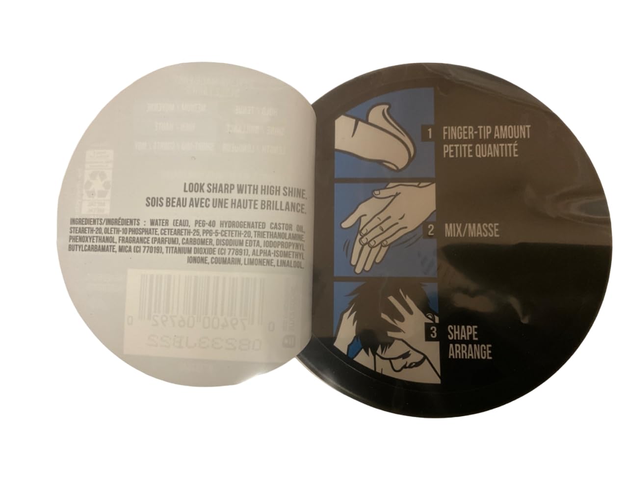 AXE Pomade lisse et sophistiquée, finition brillante pour une allure soignée au quotidien.