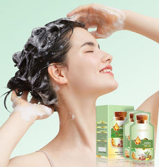 Axnzp Huang Yi bulle-dye-cheveux-chataigne-brun apporte une couleur naturelle.