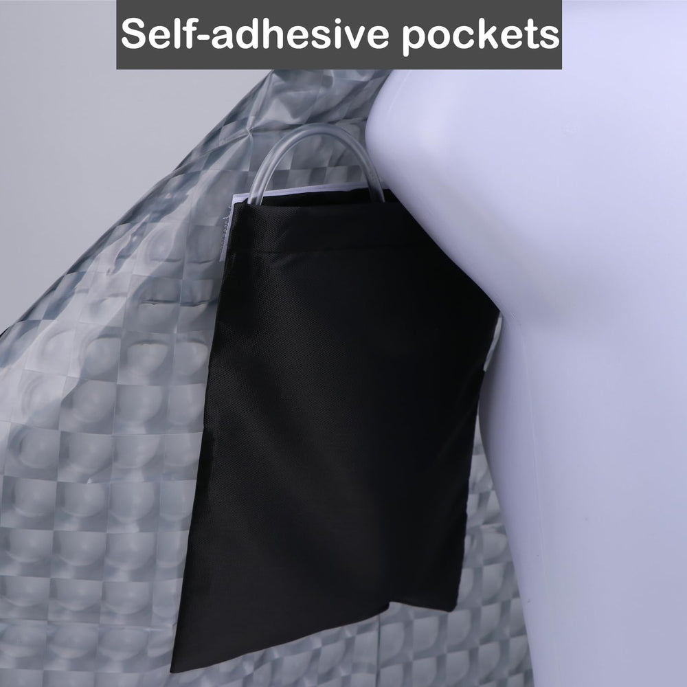 Cape AxuuRmvin fermeture Velcro ajustable au cou