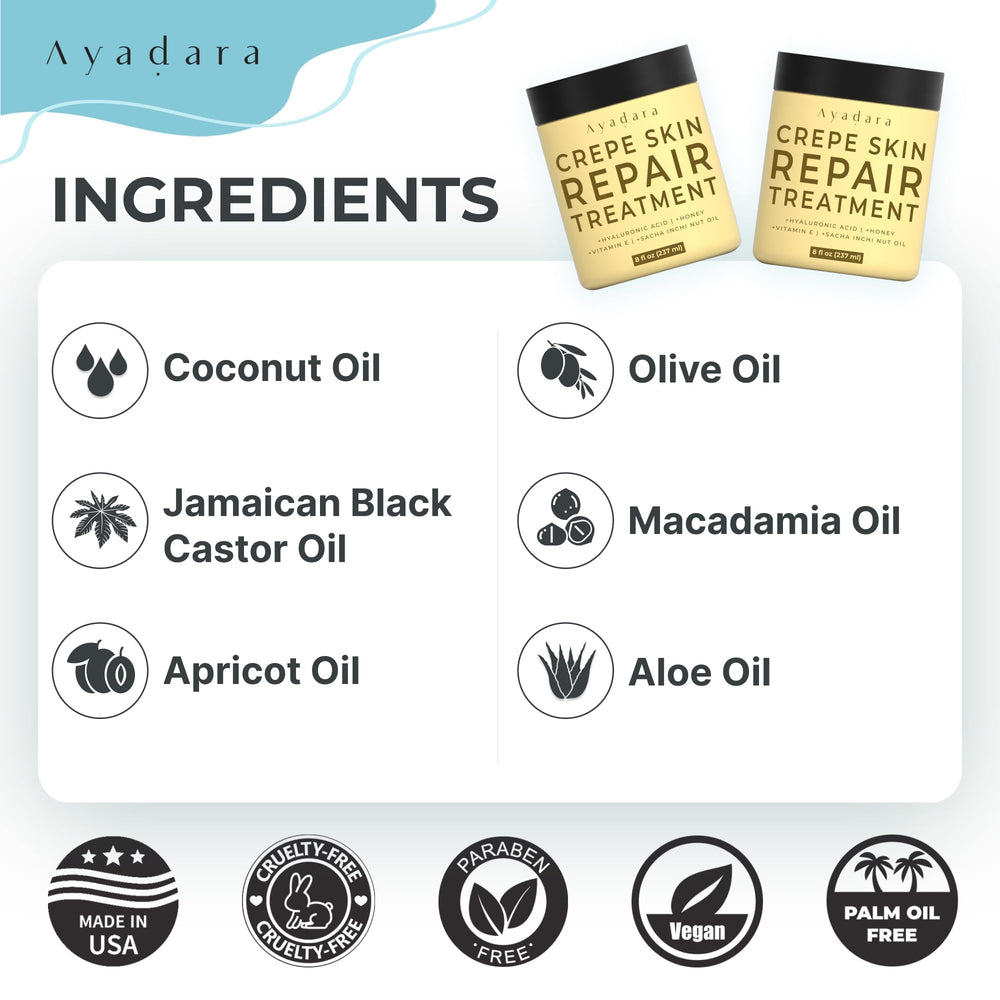 AYADARA – peau hydratée et lumineuse après l’application.