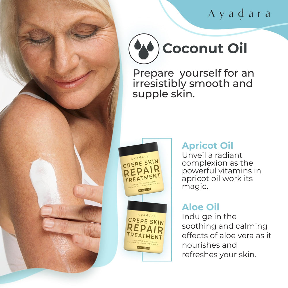 AYADARA – usage sur cou et jambes pour élasticité douce.
