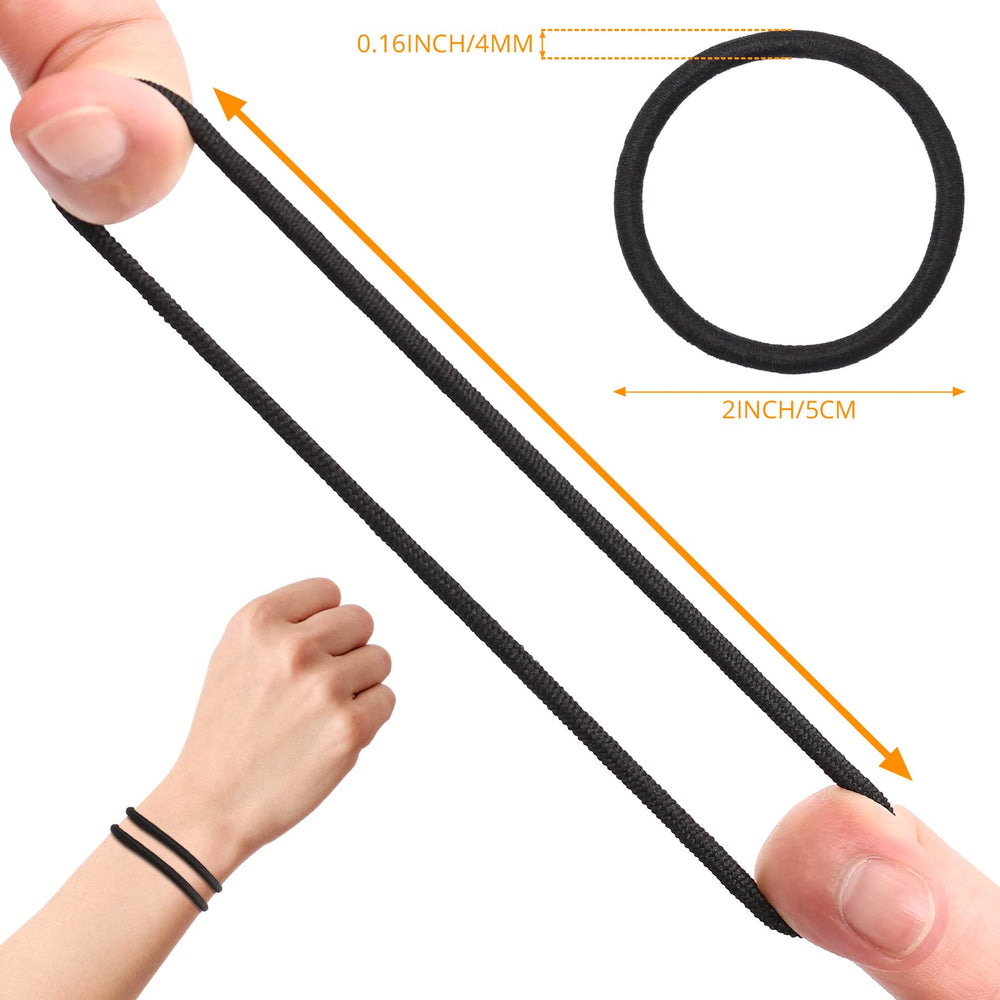 Ayogost élastiques cheveux noyau interne renforcé pour une tenue durable et sans tiraillement.