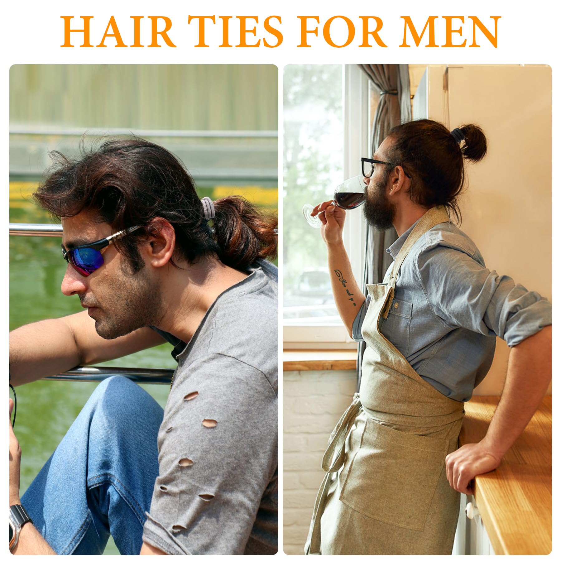Ayogost élastiques pour cheveux, ensemble généreux pour une utilisation répétée et économique.