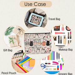 Intérieur doublure Aypvora du sac-maquillage pour protéger les cosmétiques.