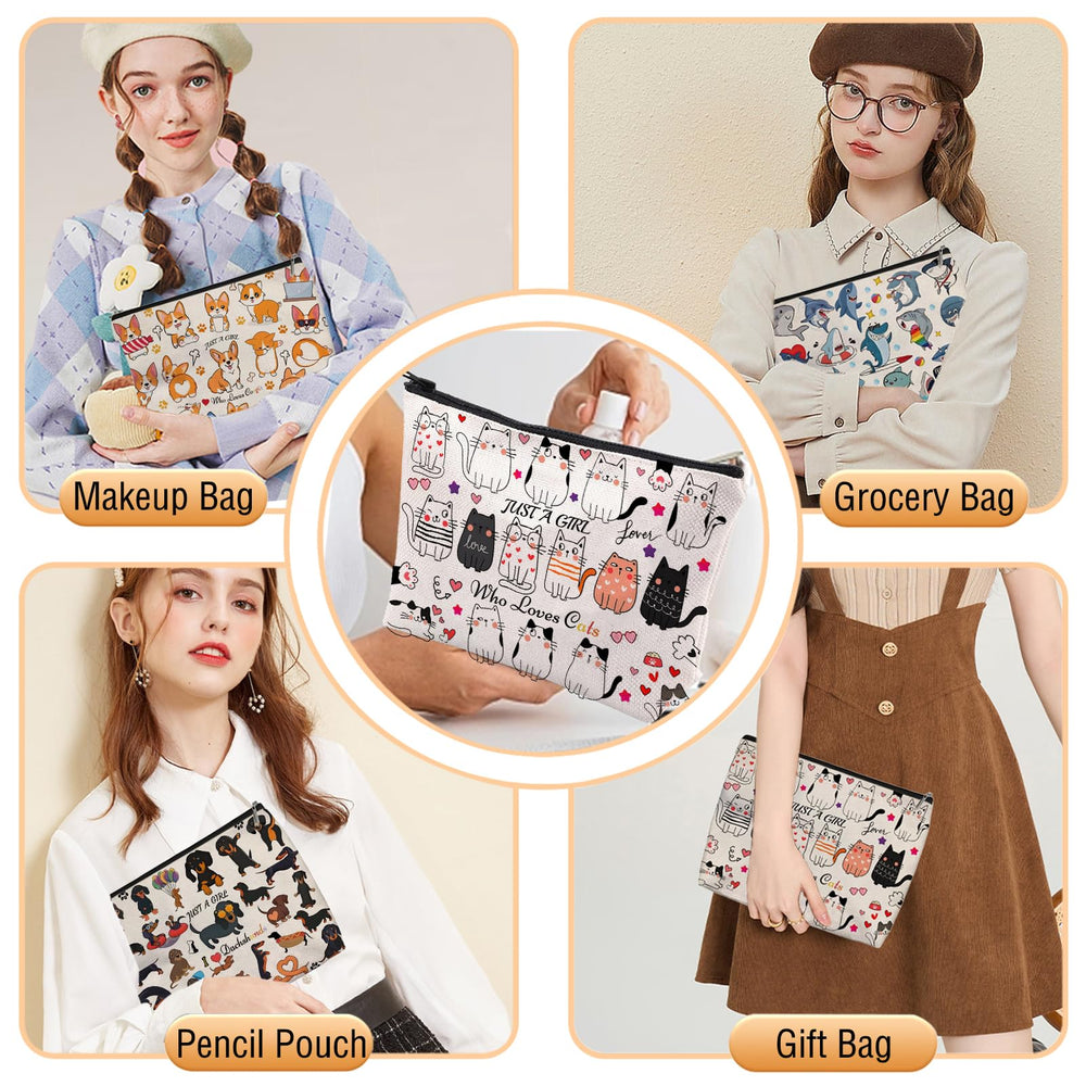 Utilisation quotidienne: pochette légère Aypvora pour cosmétiques et petits accessoires.