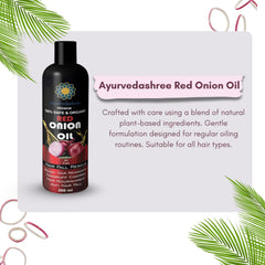 AYURVEDASHREE ingrédients-naturels-oignon-nigelle — base naturelle pour cheveux forts.