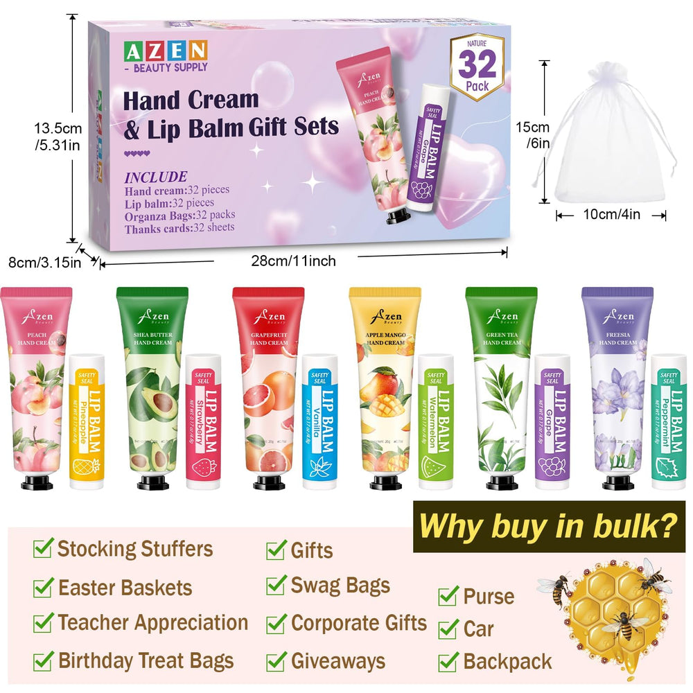 AZEN crèmes mains saveurs freesia lys pêche pamplemousse thé vert beurre de karité rose.
