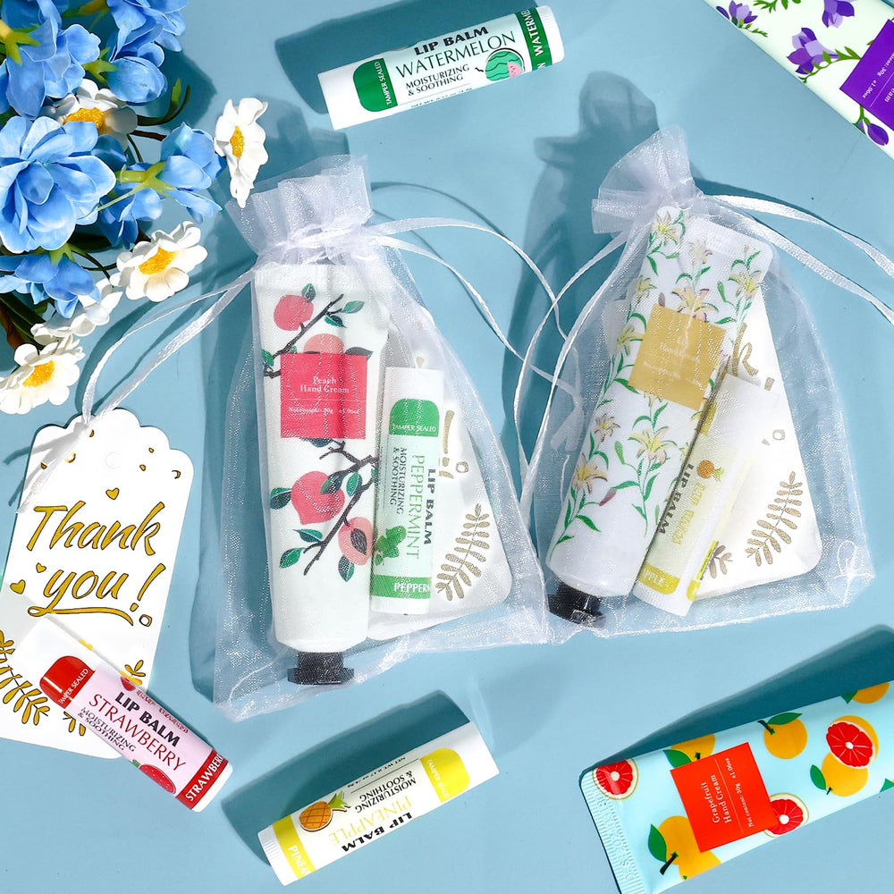 Étiquettes merci personnalisées pour les invités.