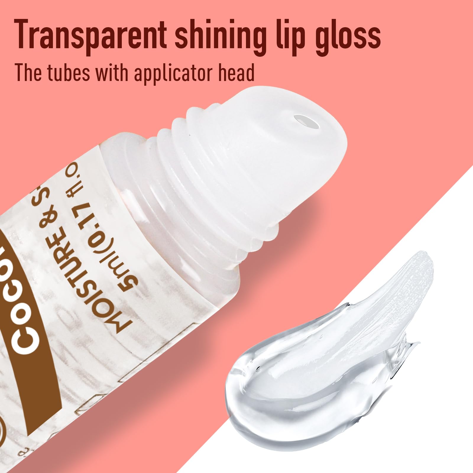 AZEN gloss levres brillance longue duree et effet miroir