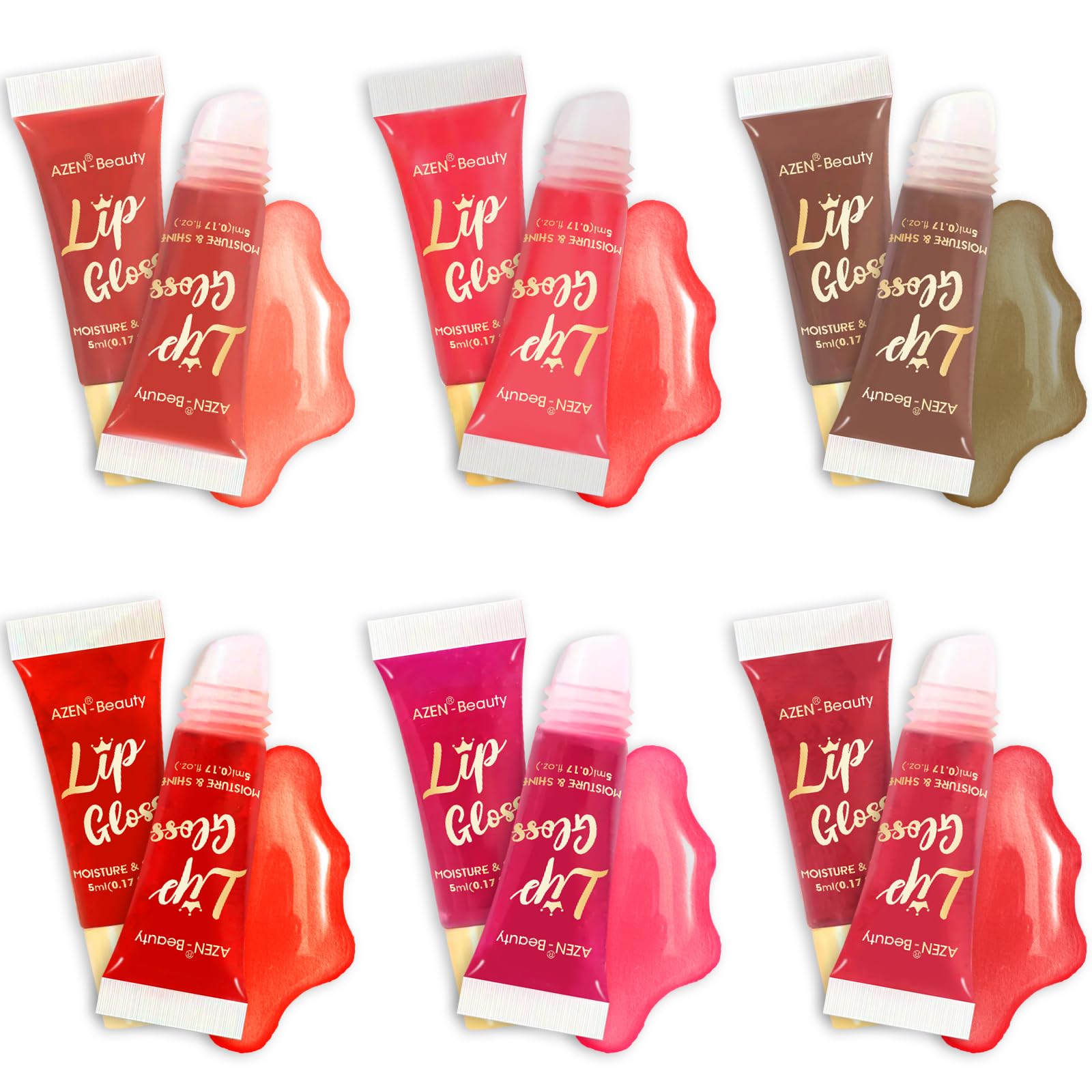 AZEN huile couleur levres nourrissant vitamine E et coco pour hydratation