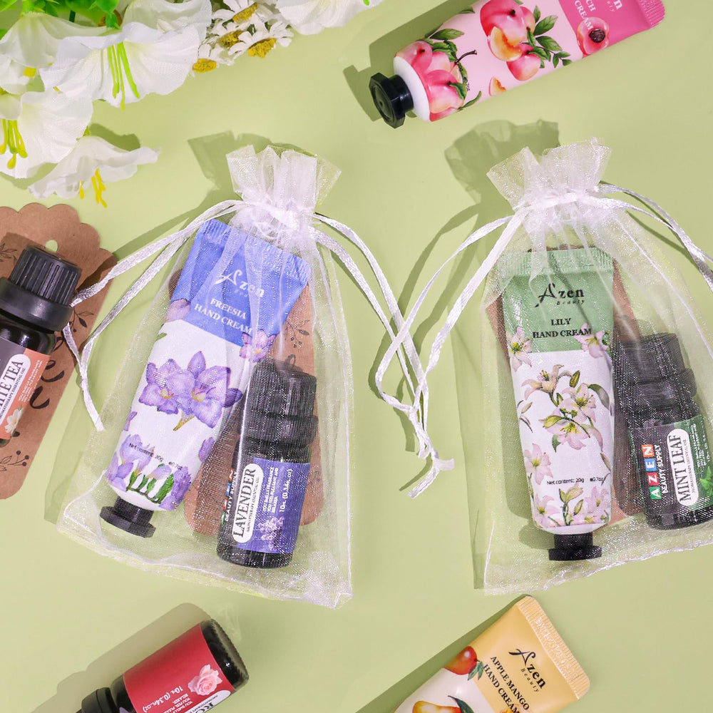 AZEN sacs organza blancs: emballage élégant pour cadeaux et événements