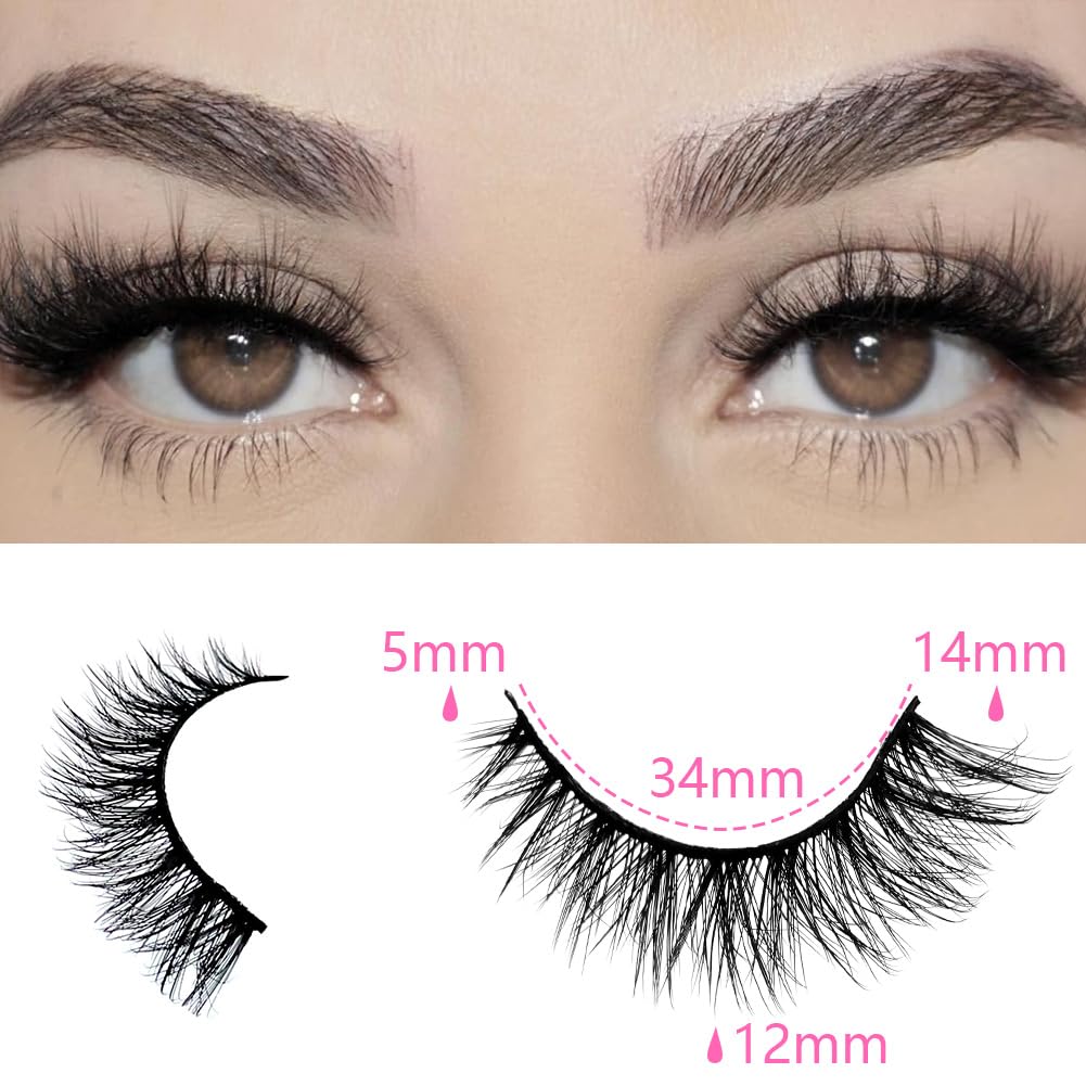 Cils Azenlo avec bande coton 1 mm pour une pose rapide et propre.