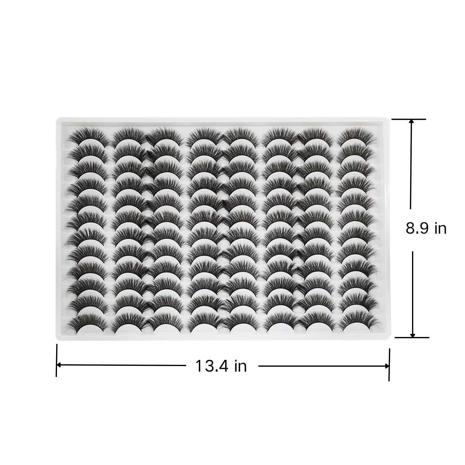 Cils Azenlo réutilisables et durables avec une bonne tenue.