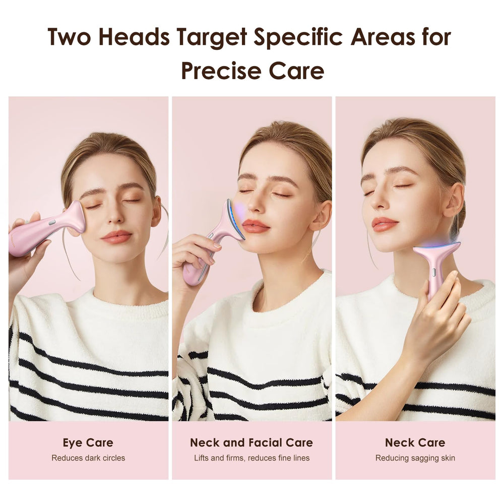 AZMAVO design compact rose rend le soin facile à emporter