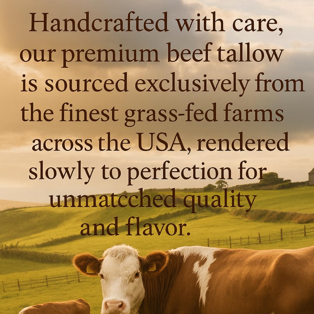 Azmera Beauty grass-fed beef tallow closeup highlights skin-friendly fats.