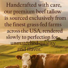 Azmera Beauty grass-fed beef tallow closeup highlights skin-friendly fats.