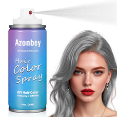 Azonbey bouteille aérosol couleur cheveux, effet rapide pour Halloween.