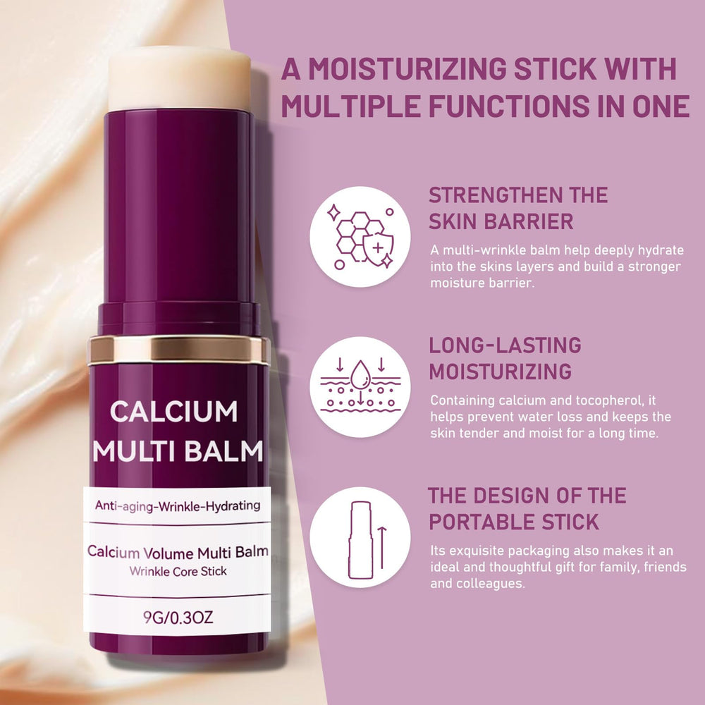 AZSYYQC Cemenrete Calcium Multi Balm hydrate intensément les zones sèches du visage.