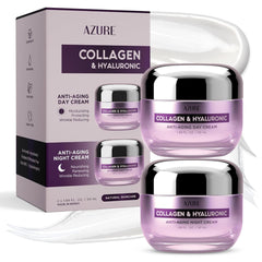 Azure Cosmetics – emballage de la crème hydratante visage, hydratation durable.