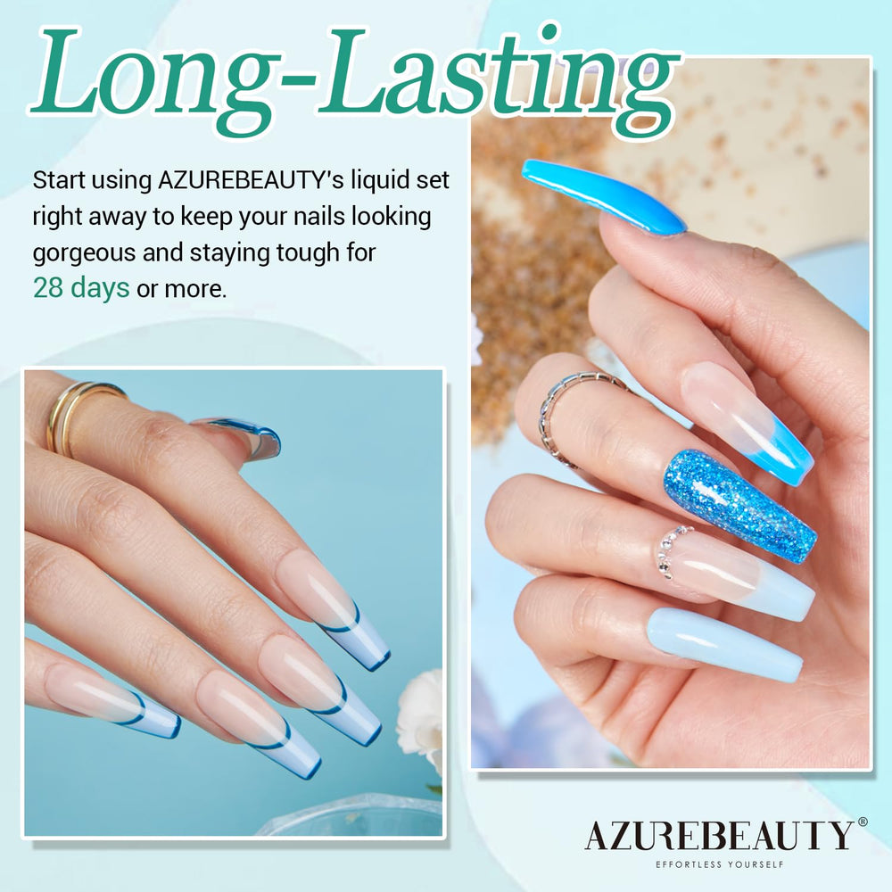 AZUREBEAUTY Base Coat 40ml, pinceau-applicateur prêt à l’emploi pour une application précise.