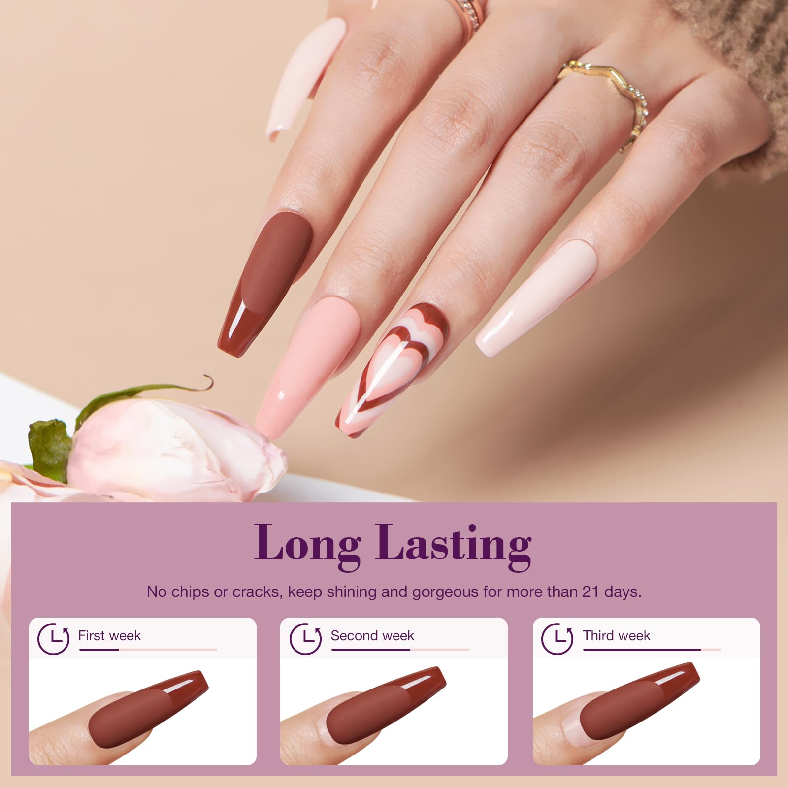 Base dip poudres AZUREBEAUTY pour une adhérence et une finition lisses