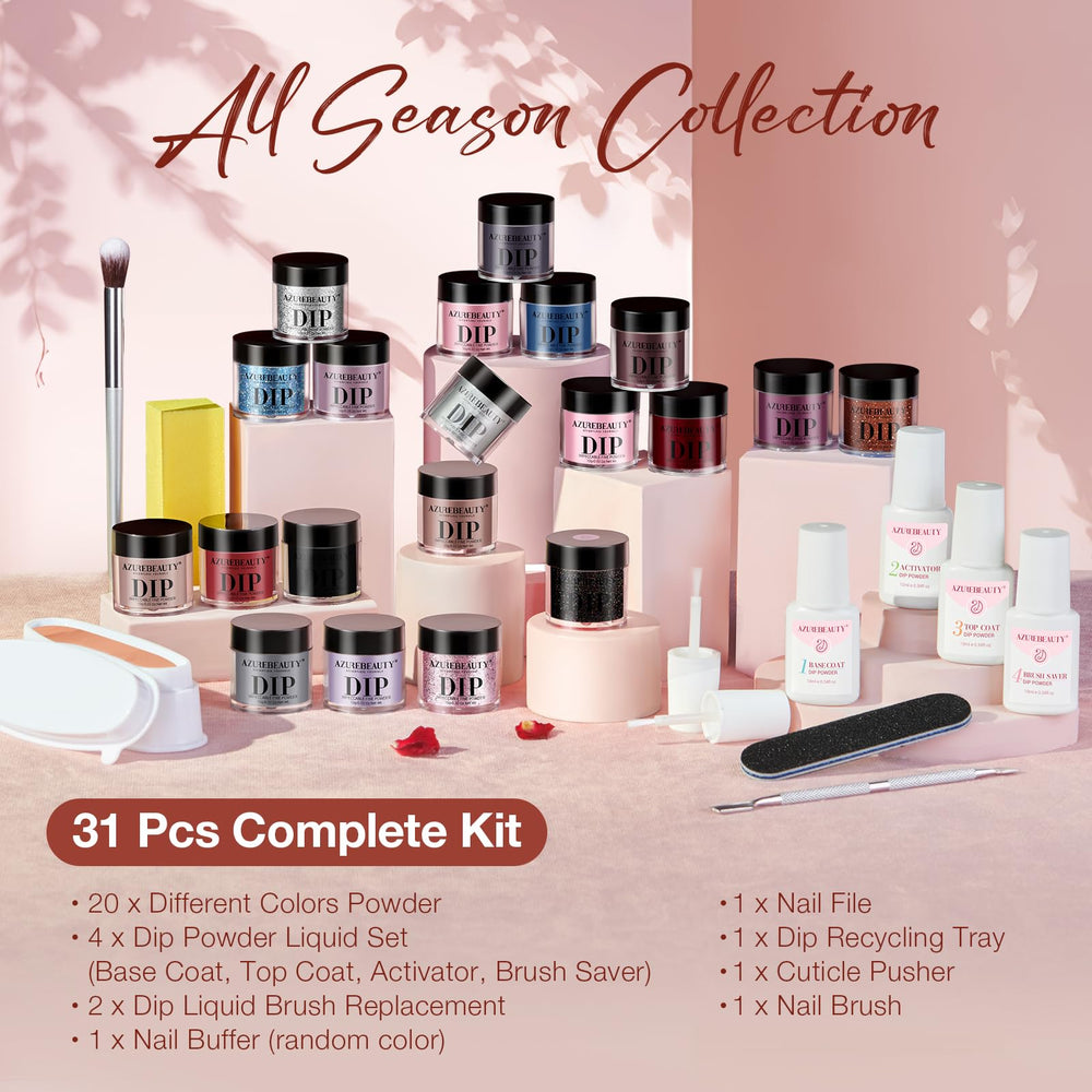 AZUREBEAUTY bloc-polissage-ongles pour une finition lisse et brillante