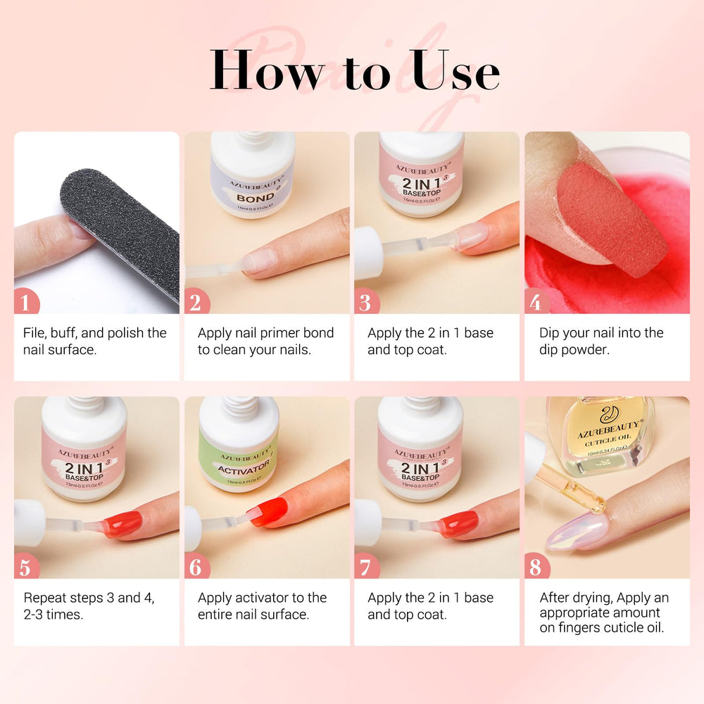 Brosses de rechange AzureBeauty, outil précis pour l’application.