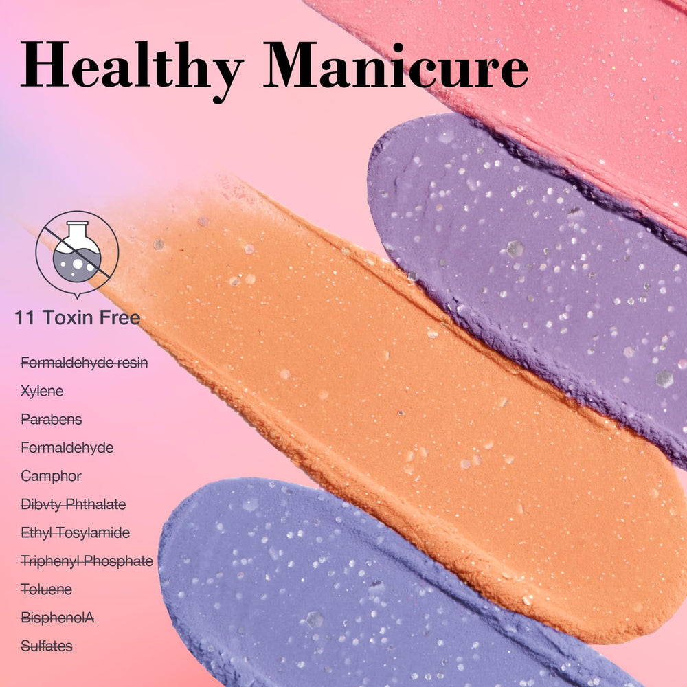 AZUREBEAUTY manucure à domicile avec effet changeant et éclat.
