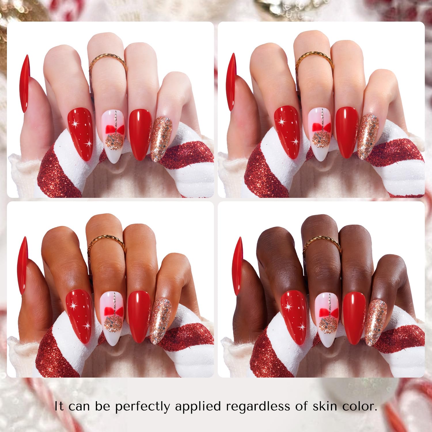 AZUREBEAUTY coffret cadeau vernis noel idee cadeau elegant.