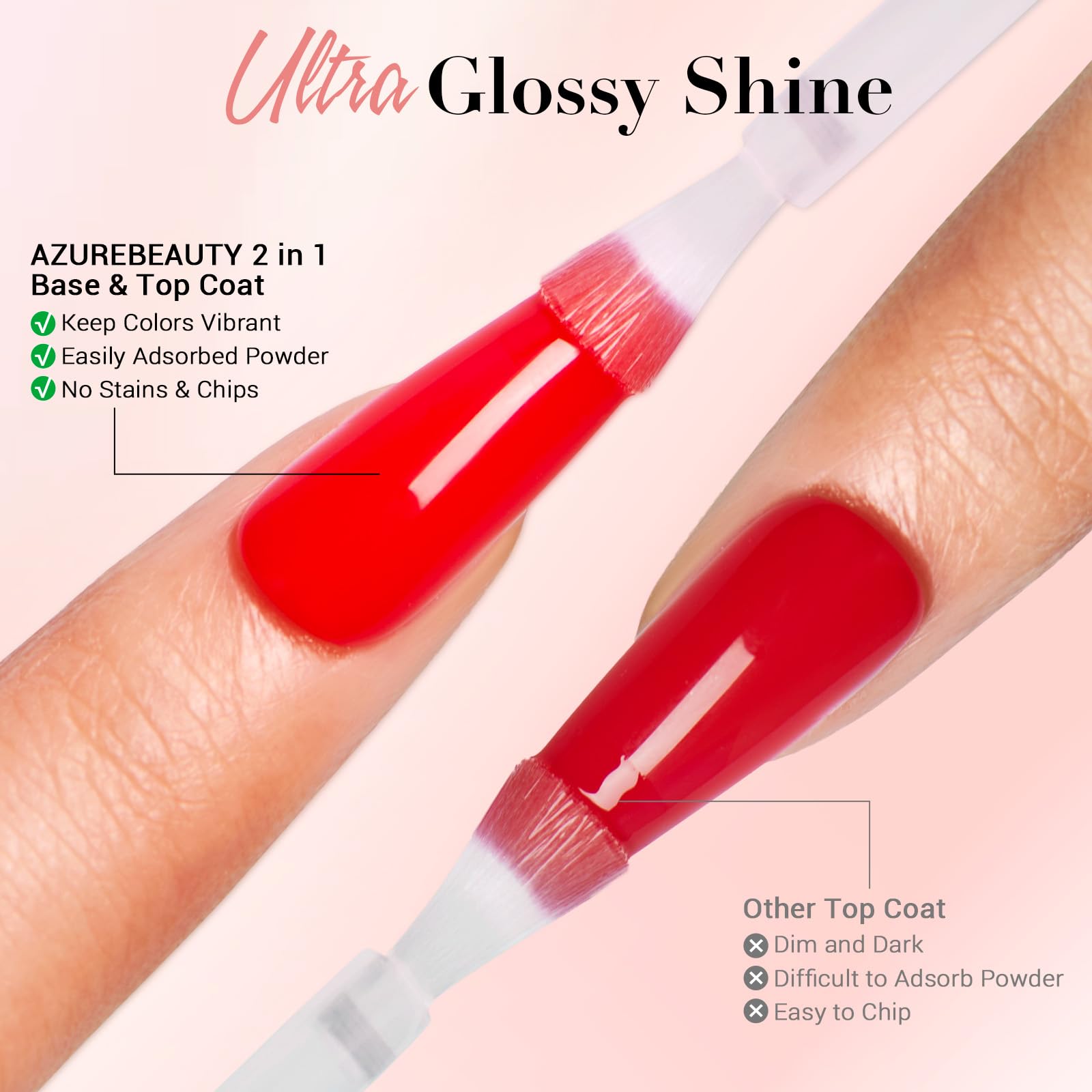 Coffret soin ongles AzureBeauty, présentation cadeau prête à l’emploi.