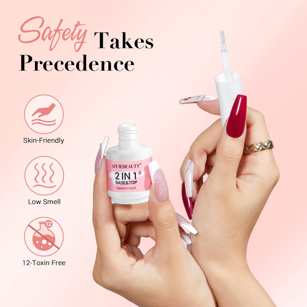 Activateur AzureBeauty pour dip, séchage rapide et fixation.
