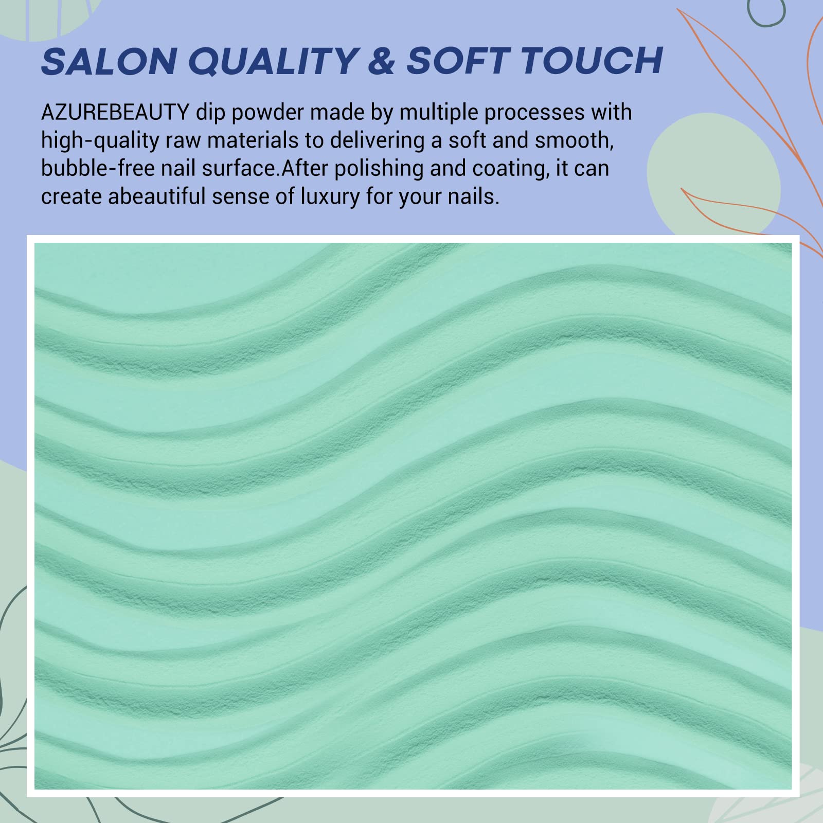 AzureBeauty détail applicateur: accessoire simple pour débutants et professionnels